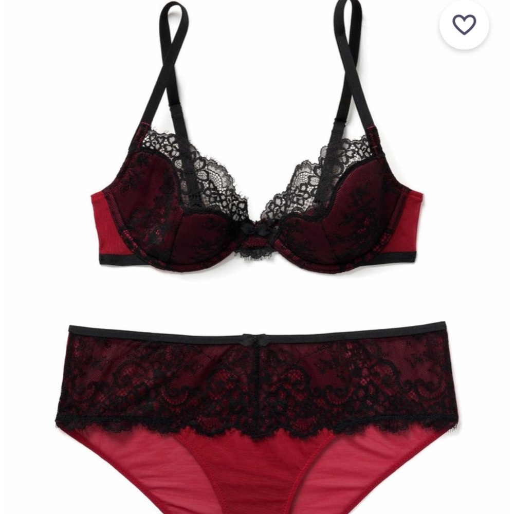 NWT Adore Me EVELYN UNLINED Bra + Panties 🥵 34A / Small
